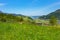 A springtime view from the foot of Mt. Stanserhorn in the Swiss canton of Nidwalden