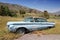 SPRINGVILLE, UNITED STATES - APRIL 12, 2014: 1960 Buick Invicta parked in Springville, California. The car manufacturer Buick