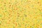 sprinkles over yellow background, decoration for festive Valentines day, birthday, holiday and party time