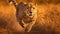 Sprint of the Sun: An AI-Generated Hyperrealistic Image of a Cheetah in Captivating Pursuit