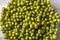 Sprouts of mung bean, a raw food diet