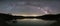 Spruce Knob Lake Milky Way Panorama