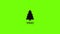 Spruce tree icon animation