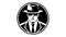 Spy detective design template. Criminal internet hacker logo. Investigation concept. Vector illustration