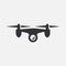 Spy drone. Simple vector icon