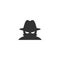 Spyware icon in simple design. Vector illustration