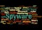 Spyware, word cloud concept 5