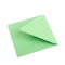 Sqaure shaped paper envelope isolated