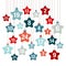 Square Advent Calendar Hanging Stars Red And Blue