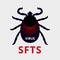 Square banner SFTS virus is a tick-borne virus from the genus Bandavirus in the Phenuiviridae family. mite-borne Encephalitis.