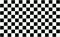 Square Black and white checkered abstract background with grey b