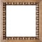 Square Carved Oak Picture Frame