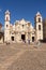 Square and Cathedral Church of Havana Cuba and tourists and fa