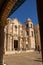 Square and Cathedral Church of Havana Cuba and tourists and fa