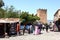 Square in Chefchaouen, Morocco