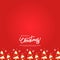 Square composition christmas banner social media template design