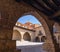 Square of Cristo Rey in Cantavieja, Teruel, Spain