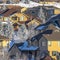 Square crop Homes of a mountainside residential community with views of Wasatch Mountains