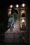 Square evening view, Ljubljana, capital of Slovenia