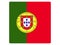 Square Flag of Portugal