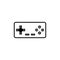 Square game pad - vector illustration eps ten