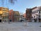square in Ghetto in Cannaregio district in Venice