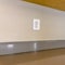 Square Gleaming brown countertop inside the kitchen of a new house