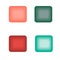Square glowing buttons of different colors