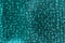 Square grid cyan color abstract background