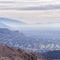 Square Hazy overview overlooking Salt Lake City, Utah