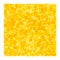 Square made of yellow and orange dots