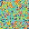 Square mosaic color palette . color combo harmony