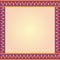 Square Multi Color Decorative Border Template