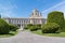 Square with Natural History Museum in Vienna, Austria