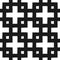 Square ornament painted with a brush. Seamless pattern. Grunge.