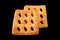 Square perforated cookie