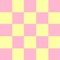 Square pink and yellow pastel color for background, seamless checker yellow and pink pastel soft pattern, chessboard tiles squre