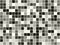 Square pixel seamless pattern. Abstract vector background with random pixels mosaic. Geometric fragmentation texture for