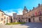 Square Plaza de la Villa. Old Town Hall in Madrid. Spain