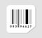 Square pricetag barcode concept