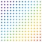 Square Rainbow background. Square pattern in panorama view. Square abstract pattern rainbow background. Vector illustration