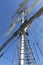 Square rigged mast