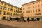 Square in Rovereto in Trentino, Italy