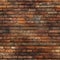 A Square Rustic Brick Wall Pattern Tile