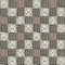 Square seamless texture of handmade patchwork cover