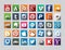 Square Social Media icons
