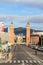 Square of Spain with venetian towers, Barcelona