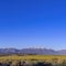 Square Utah valley panorama with mountain range day light