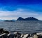 Square vivid Norway island rocks