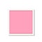 Square white frame with pink inside - Flat design